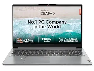 Lenovo IdeaPad 1 AMD Ryzen 5 5500U 15.6 HD Thin and Light Laptop